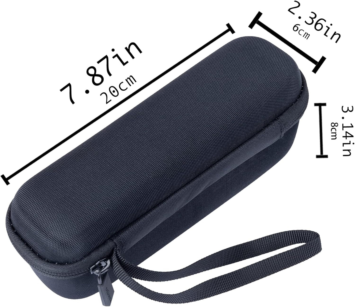 Hard Case Compatible with Anker Soundcore/Soundcore 2 / Motion B Portable Outdoor Sports Bluetooth Speaker (Black)